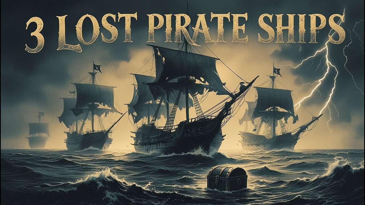 3 Lost Pirate Ships: Mysteries of Fancy, Galley & Teazer - Pirate history