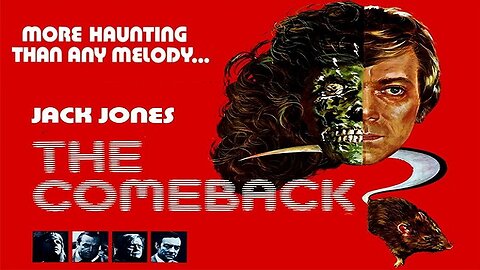 THE COMEBACK 1978 A Musician is Haunted by the Ghost of his Murdered Wife FULL MOVIE HD & W/S