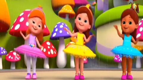 "Rain Ran Away! 😂 Funniest Cartoon Song Ever!"