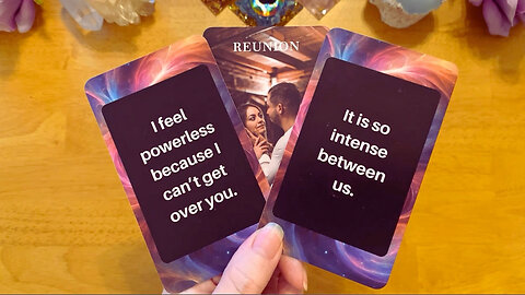 THIS PERSON CAN'T LET YOU GO ♥️ IT'S TIME TO REUNITE! COLLECTIVE LOVE TAROT READING