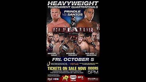 Bellator FC 75 - Oct 05 2012 - The Venue at Horseshoe Casino, Hammond, IN