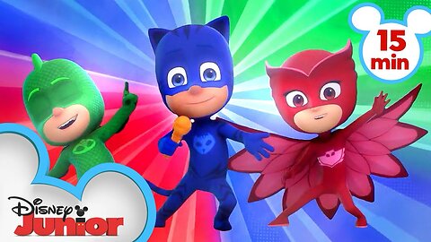 Disney Junior PJ Masks Songs Compilation - 15 Minutes