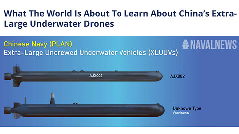 Driverless Submarines | Unmanned Driverless Submarines? What Is the World About To Learn About China’s Extra-Large Nuclear Powered Underwater Drone Submarines That Can Stay Submerged Indefinitely?