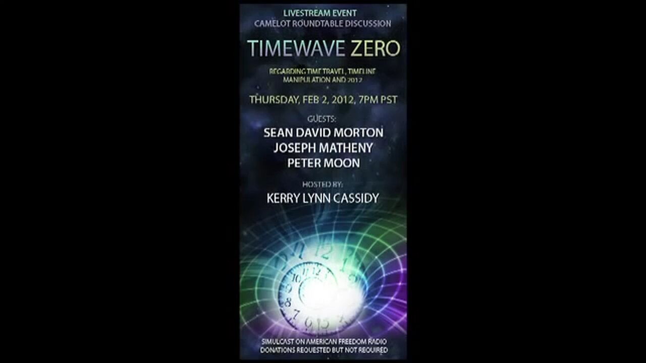 TIMEWAVE ZERO : PETER MOON, GREG HALLETT & MORE