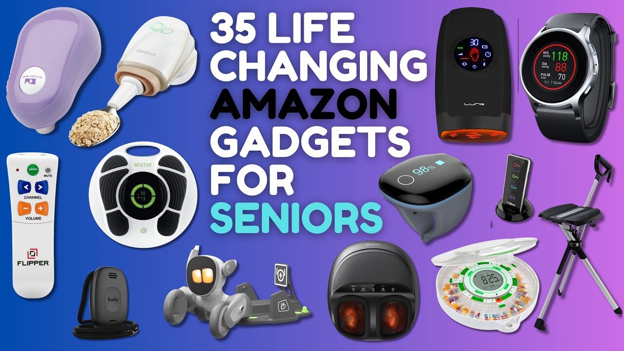 35 Must Have Amazon Gadgets for Seniors to Simplify Life After 60