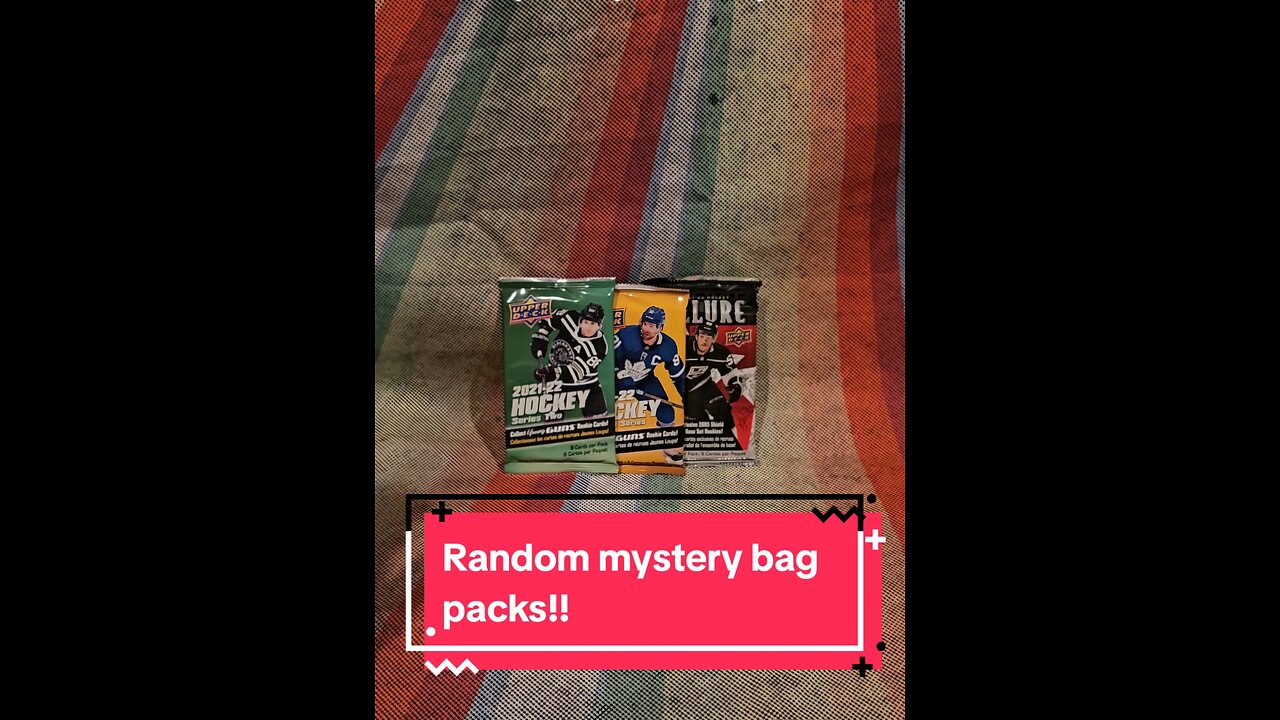 Mystery bag packs!