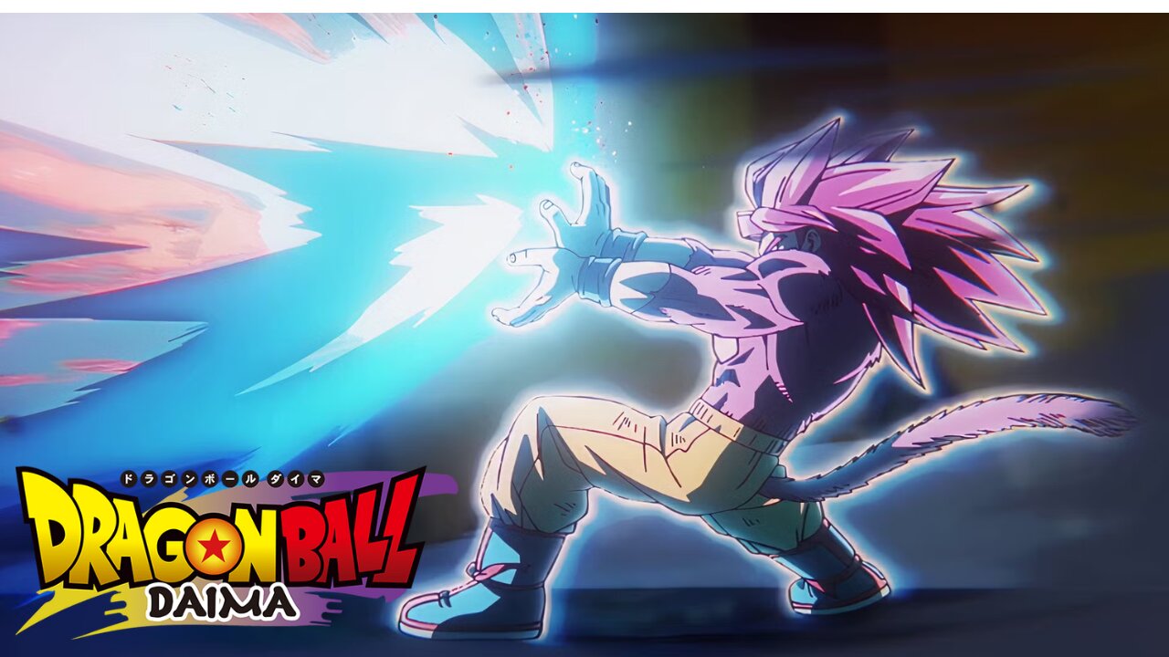 Dragon Ball Daima | Goku goes SSJ4 and Fights Gomah (English DUB)