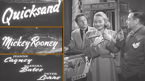 QUICKSAND (1950) – Mickey Rooney’s Darkest Role in This Forgotten Crime Classic!