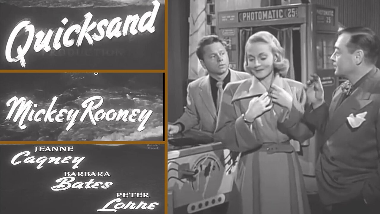 QUICKSAND (1950) – Mickey Rooney’s Darkest Role in This Forgotten Crime Classic!