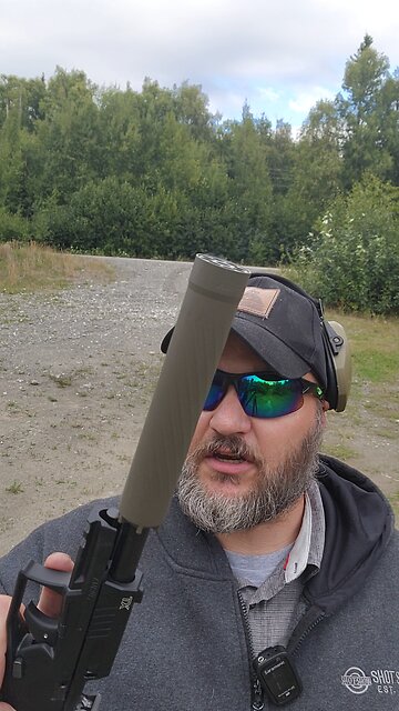 Anechoic Anechox-22 Suppressor on a Taurus TX-22