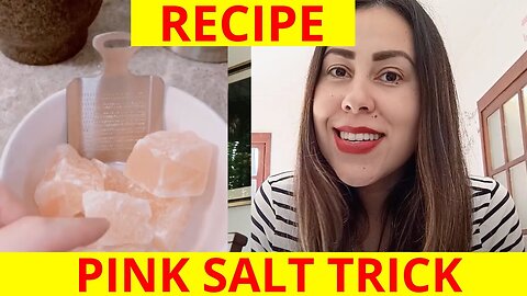 What Is the Pink Salt Trick for WeightLoss? The Himalayan Salt Secret Explained!
