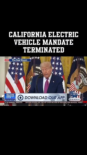 Captioned - California’s EV mandate terminated