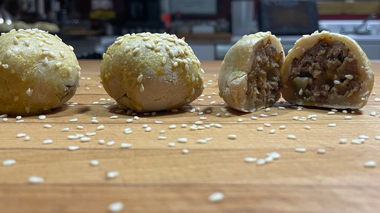 Cheese Burger Meatball Bombs (Grain/Dairy Free)