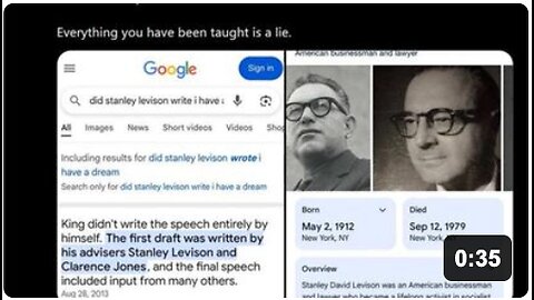 Martin Luther King didn’t write the 'I have a Dream speech.' - A Jew did