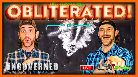 TRUMP DESTROYS TDA DRUG BOAT! | UNGOVERNED 9.3.25 10AM