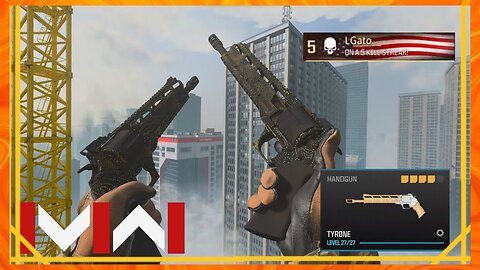 The one shot TYR pistol is a BLAST!!!