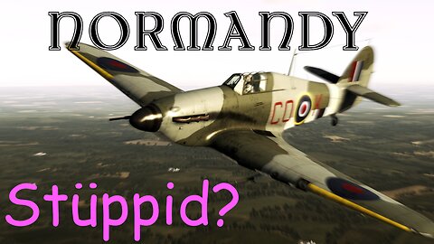 Hurricane tank-buster in Normandy, is it stupid? (technical analysis)