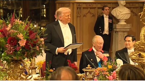 King Charles Gets Uncomfortable When Trump Mocks Names Like XYZ