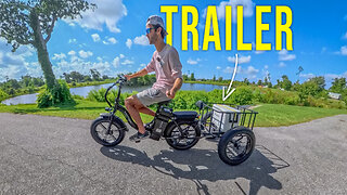 I Got an E-Bike w/ a TRAILER | Victrip Titan S REVIEW