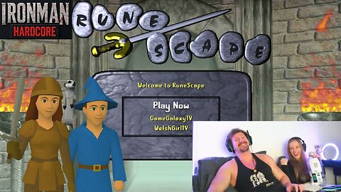 Hardcore Ironman Duo | 2 NOOBS | Game Galaxy POV