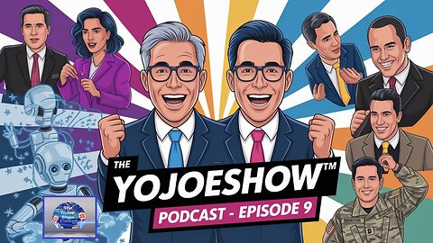The YoJoeShow Podcast - E9: Signalgate(s), DOD, Politicians and Fauci Get Richer, AI Power, Bromance