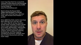 Ophthalmologist | How to Grow a Successful Ophthalmology Business & Successful Family Medical Clinic+ See Thousands of Success Stories At ThrivetimeShow.com + Join Eric Trump At Clay Clark's Dec. 4-5 Business Conf.