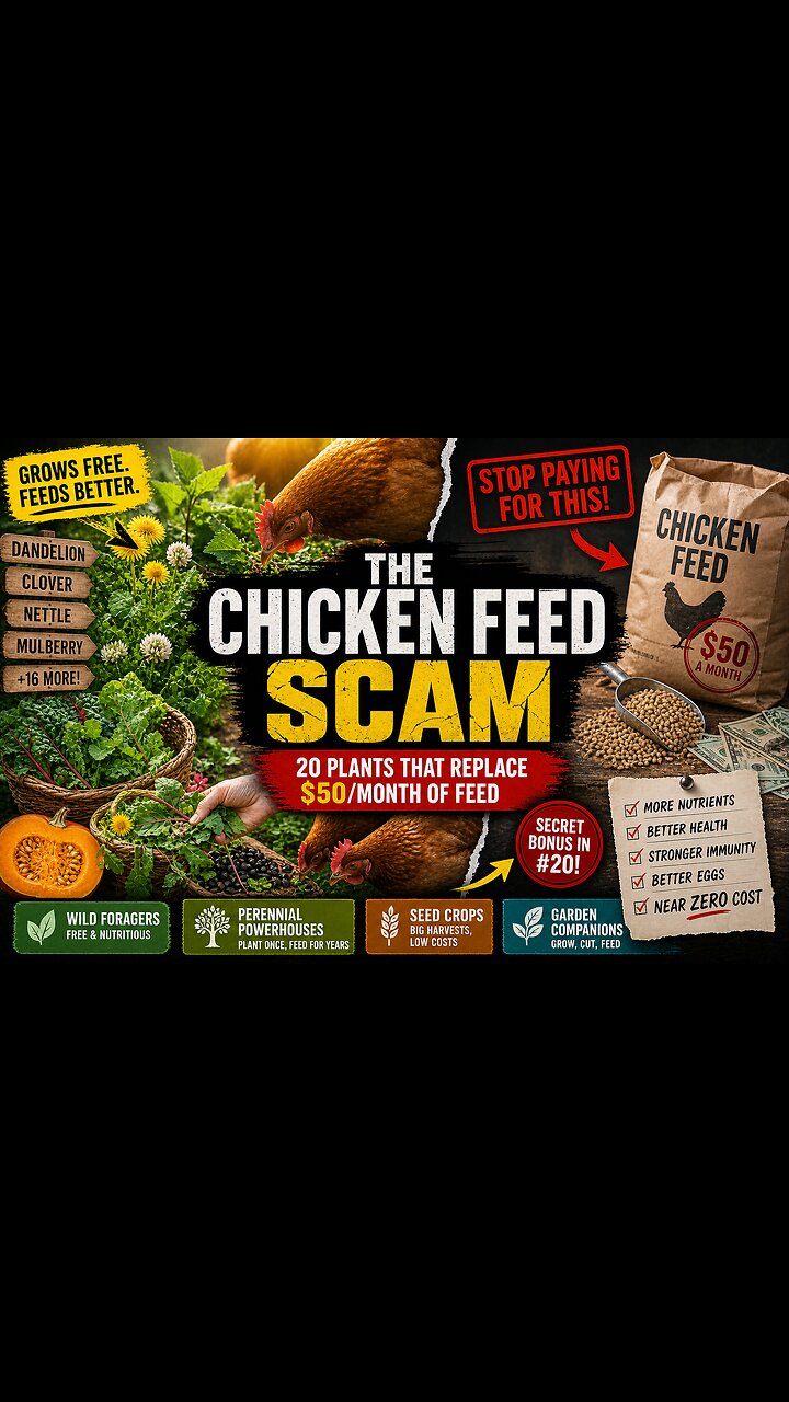 The Chicken Feed SCAM Nobody Talks About (Stop Paying $50/Month NOW)
