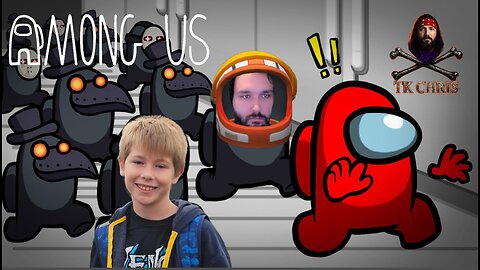 The Boy and I play Among Us