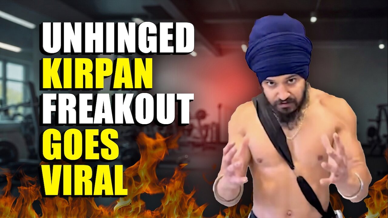 Gym Kicks Out KIRPAN-WEARING MAN — He Cries “RACIAL PROFILING”!!!