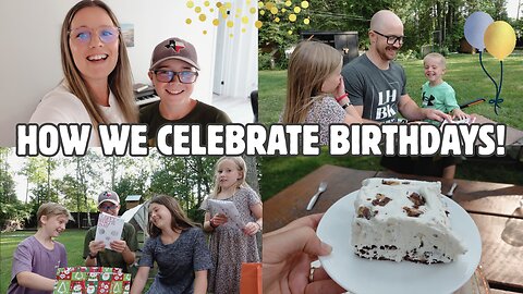 BIRTHDAY PARTY FUN VLOG! | HOW WE CELEBRATE SIMPLY | LARGE FAMILY LIFE