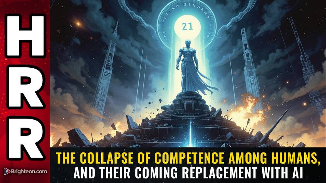 The collapse of COMPETENCE among humans, and their coming replacement with AI