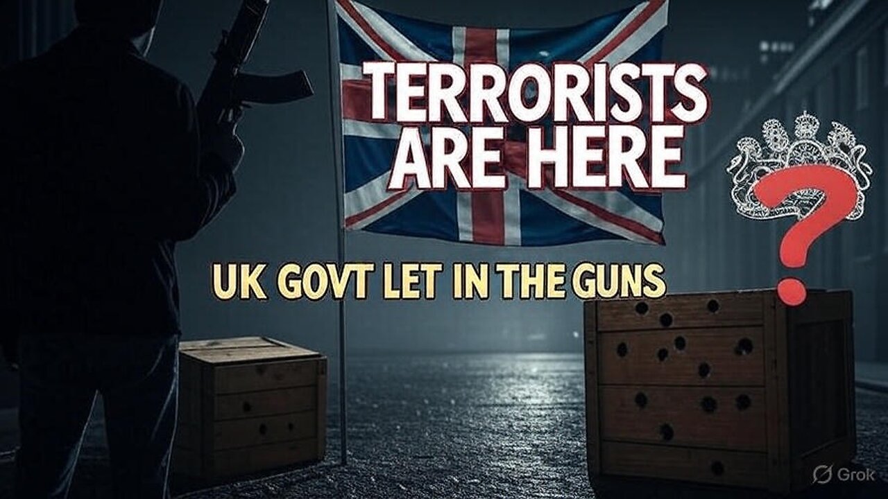 WHISTLEBLOWER: "Terrorists Are HERE & So Are Their Guns" - UK Govt Letting In CRATES of AK47s & GRENADES