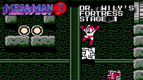 Mega Man 3 (NES) - Dr. Wily's Fortress Stage 1