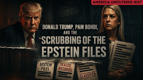 Donald Trump, Pam Bondi, and the Scrubbing of the Epstein Files | America Unfiltered #157