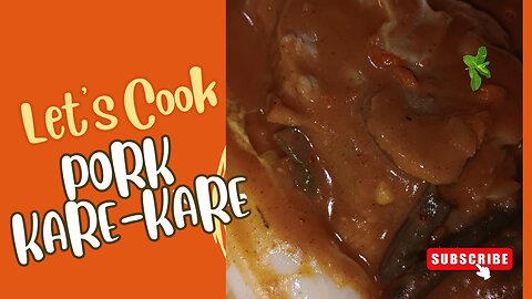 Pork Kare-Kare