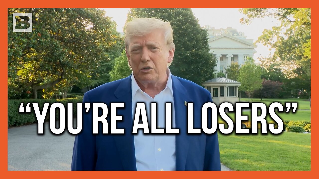 Trump Doesn't Hold Back on the Fake News: "You're Real Losers"