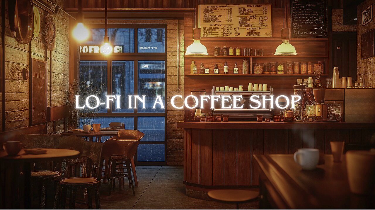 Cozy Coffee Shop Lofi | Study & Chill Ambience