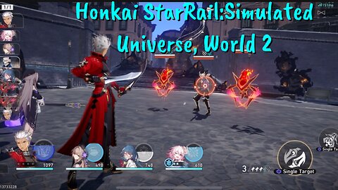 Honkai StarRail:Simulated Universe, World 2 gameplay!