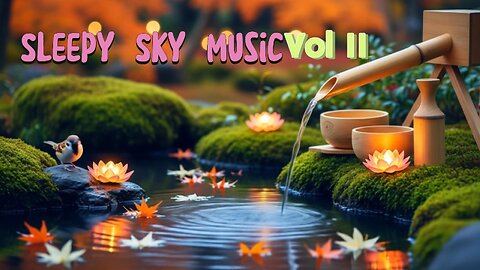Sound of Water and Relaxing Music 🌿 Peace of Mind, Healing, Stress Relief