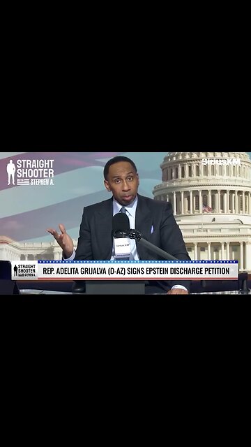 Stephen A. Smith RIPS Dems Over Epstein Files