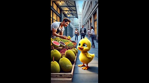 The Duckling that Bought the Jackfruit #shorts