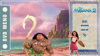 Moana 2 - DVD Menu