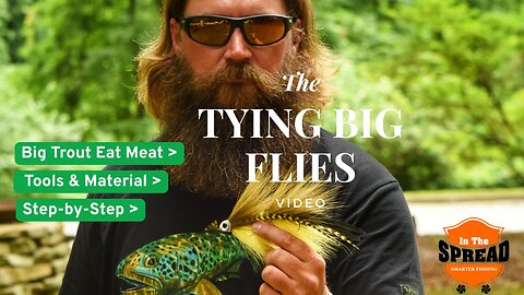 Fly Tying for BIG TROUT that EAT MEAT
