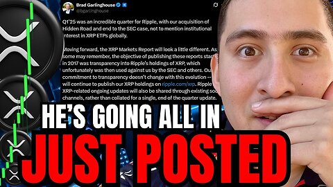 Are You Actually Ready for This! - XRP Ripple CEO Announcement
