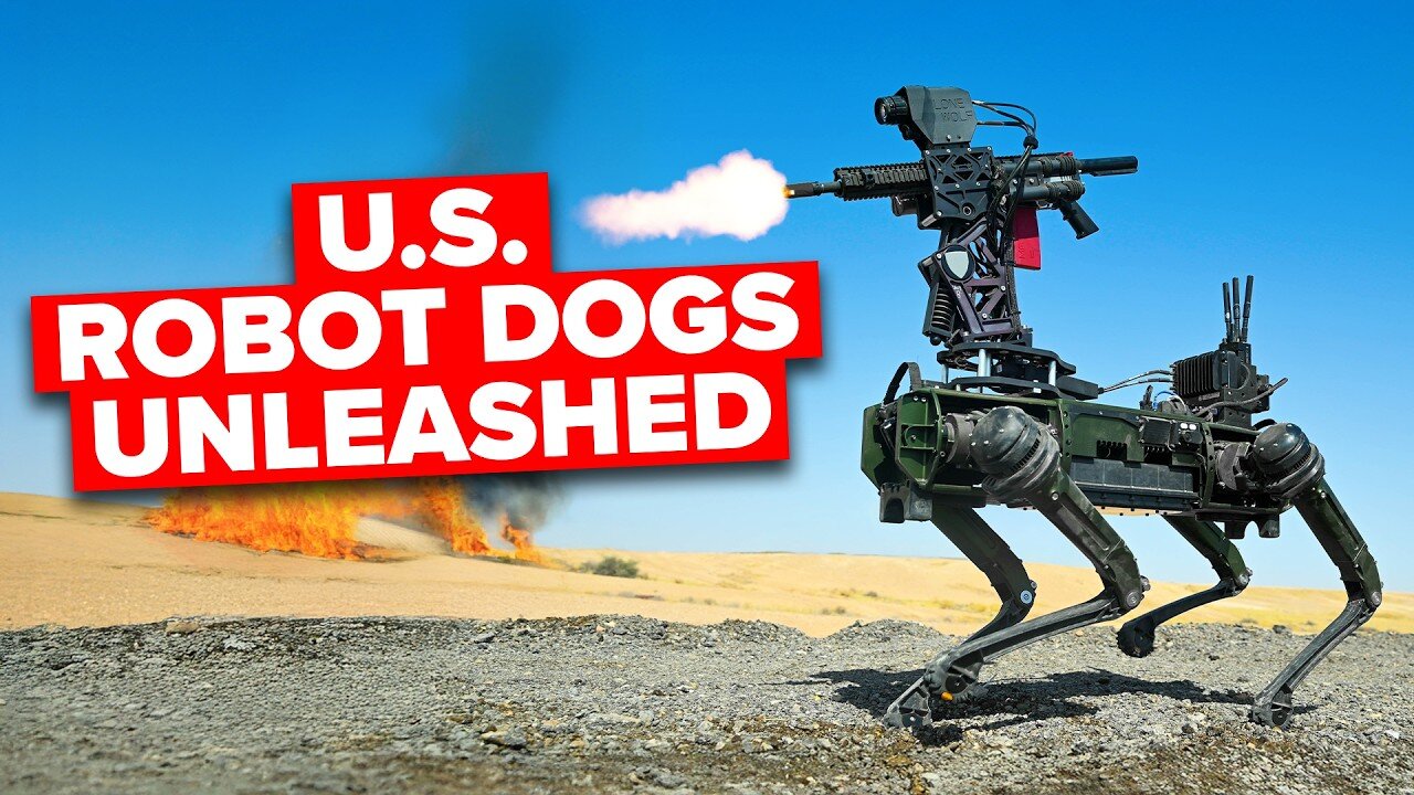 U.S. Army’s New Killer ROBOT DOGS - Their Bite is Worse Than Their Bark!