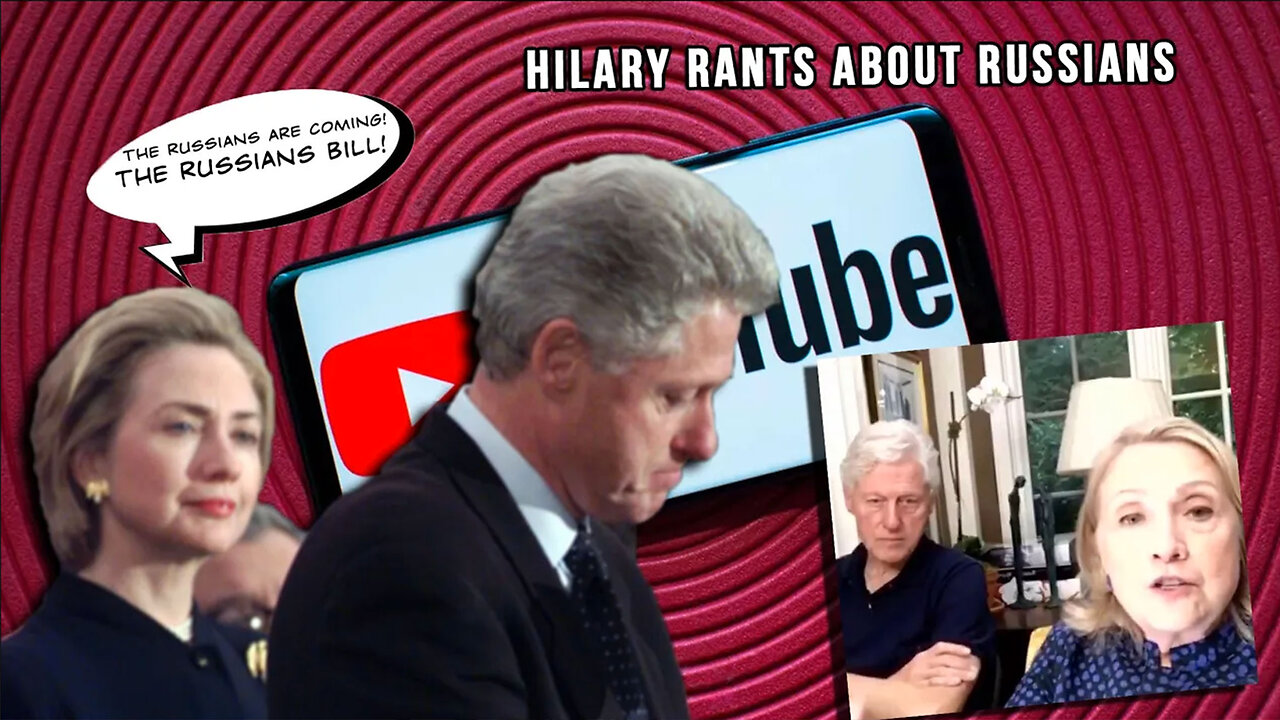 (Deleted by youtube) I watched Bills Soul leave his body while Hilary rants about Russia