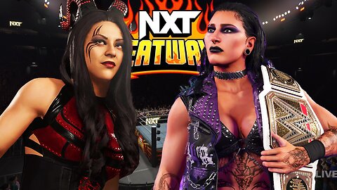Stephanie Vaquer VS Rhea Ripley for the Women's Championship - WWE 2K25
