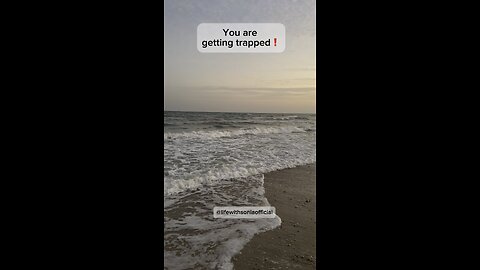 You are getting trapped !