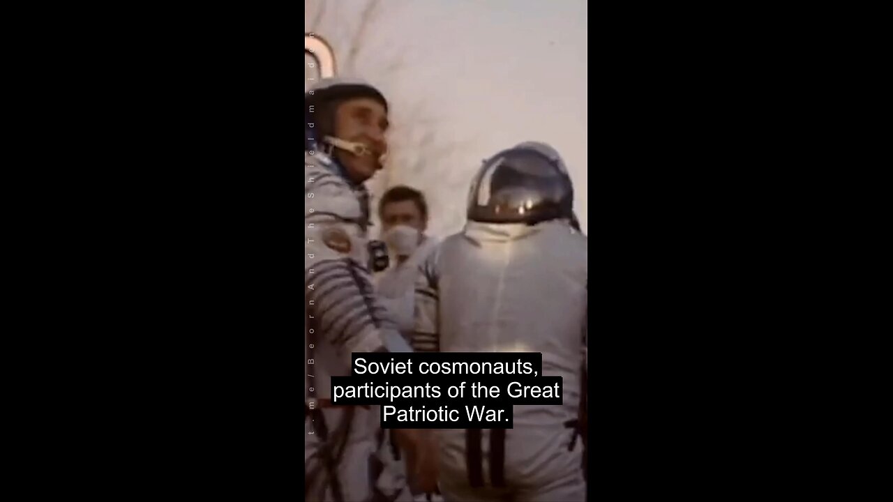 Soviet cosmonauts, participants of the Great Patriotic War