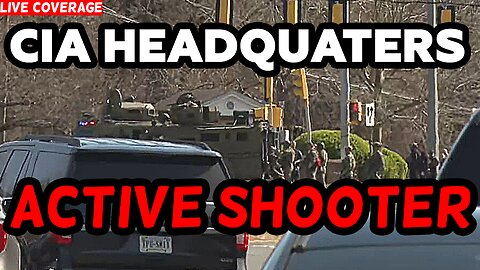 ACTIVE SHOOTER! BARRICADE at CIA HEADQUATERS. STANDOFF!